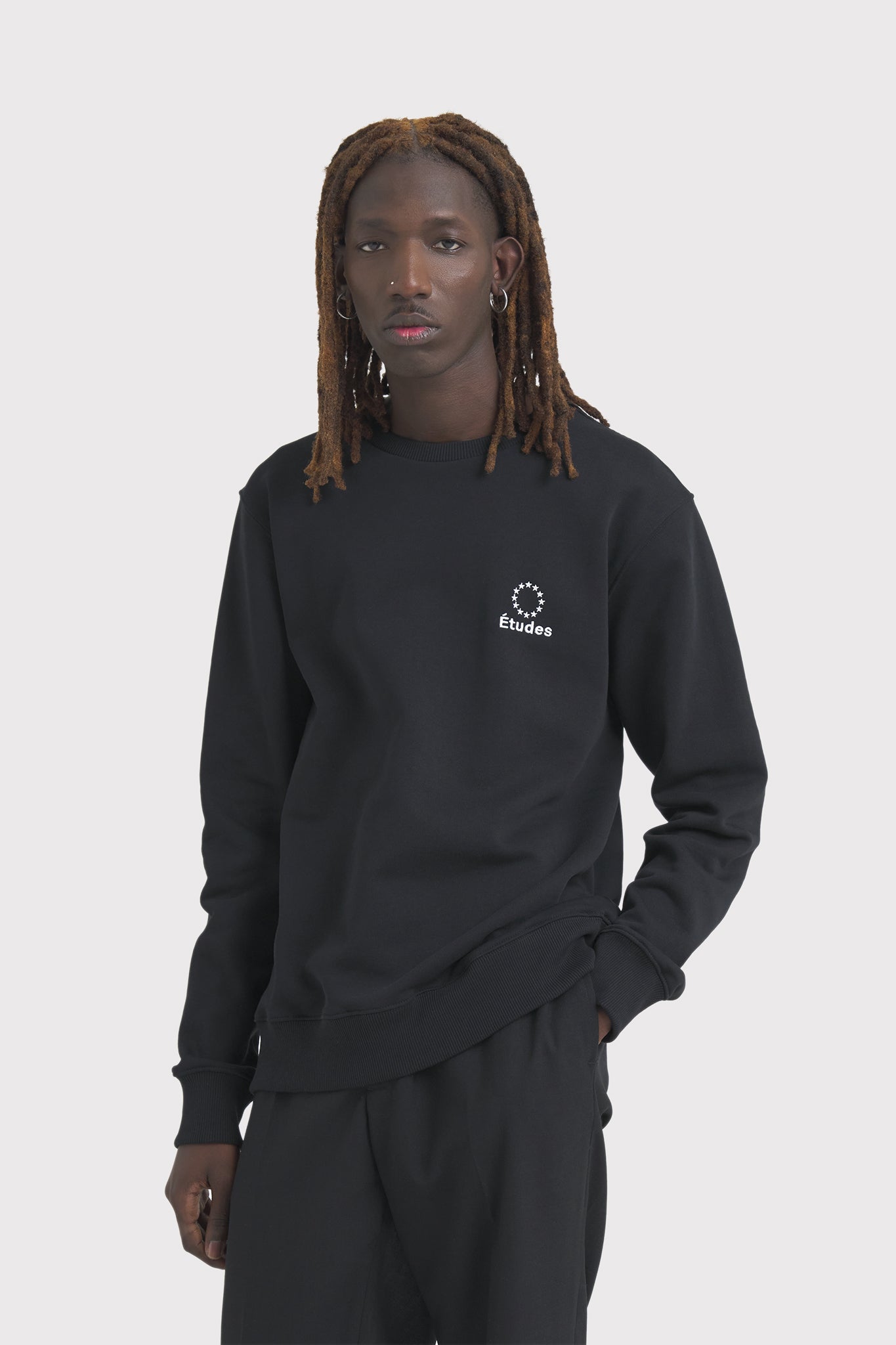 ÉTUDES STORY LOGO BLACK SWEATSHIRTS 3