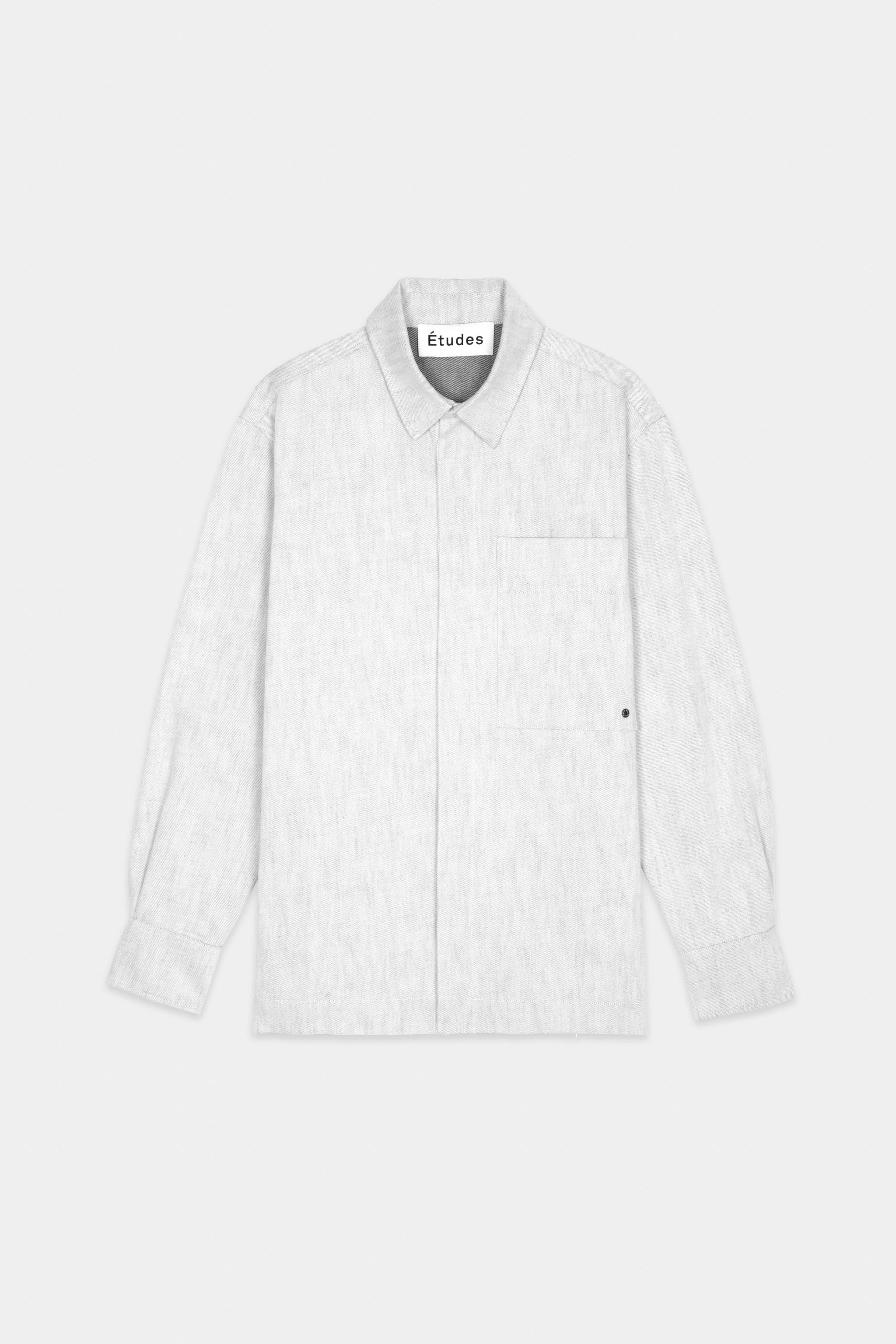 ÉTUDES PICTURE DENIM WHITE KHAKI SHIRTS 2