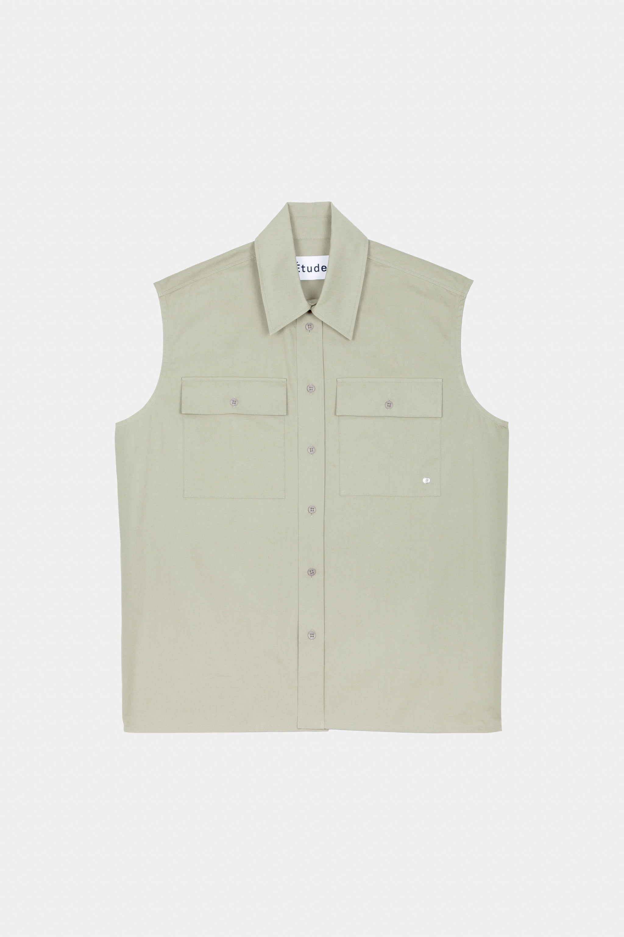 ÉTUDES STRINGER POPLIN MUD SHIRTS 2